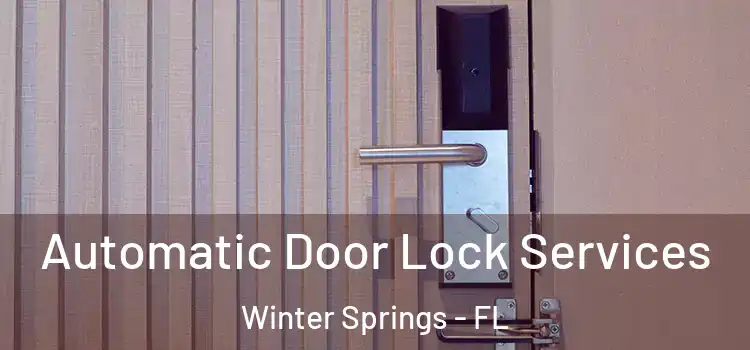 Automatic Door Lock Services Winter Springs - FL