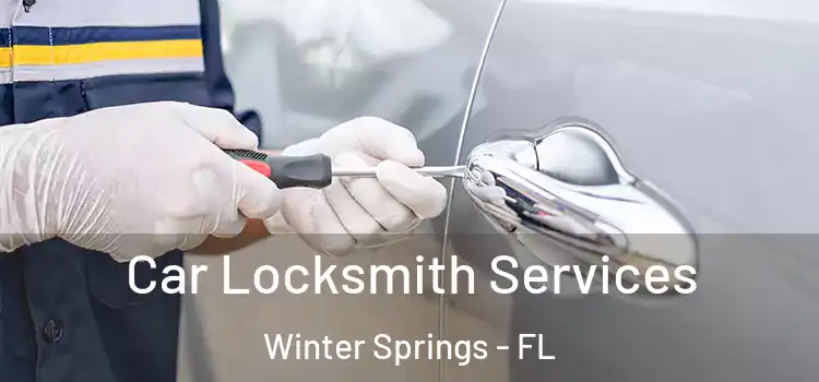 Car Locksmith Services Winter Springs - FL