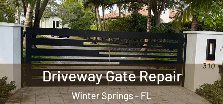Driveway Gate Repair Winter Springs - FL