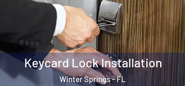 Keycard Lock Installation Winter Springs - FL