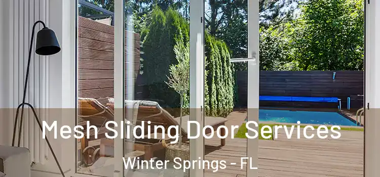 Mesh Sliding Door Services Winter Springs - FL